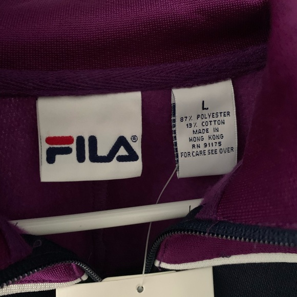 FILA 1/2 Zip Pullover Women’s Sz L - Picture 5 of 8